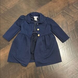 Navy Blue Kids Coat